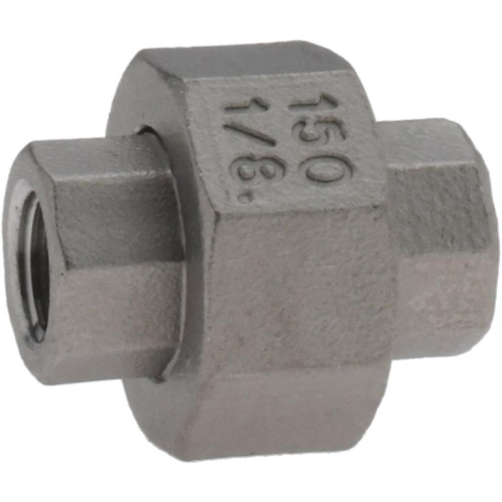 VALUE COLLECTION Value Collection 6CU-CFF1/8 Pipe Union 1/8 in 316 Ss