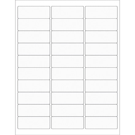BSC PREFERRED Bsc Preferred LL221CL Laser Printer Labels 3000/case