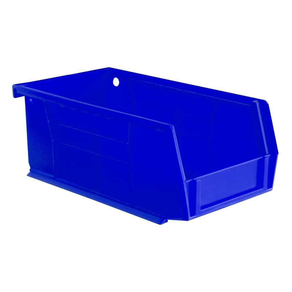 DURHAM MFG Durham PB30220-52 Plastic Hang Stack Bin Blue