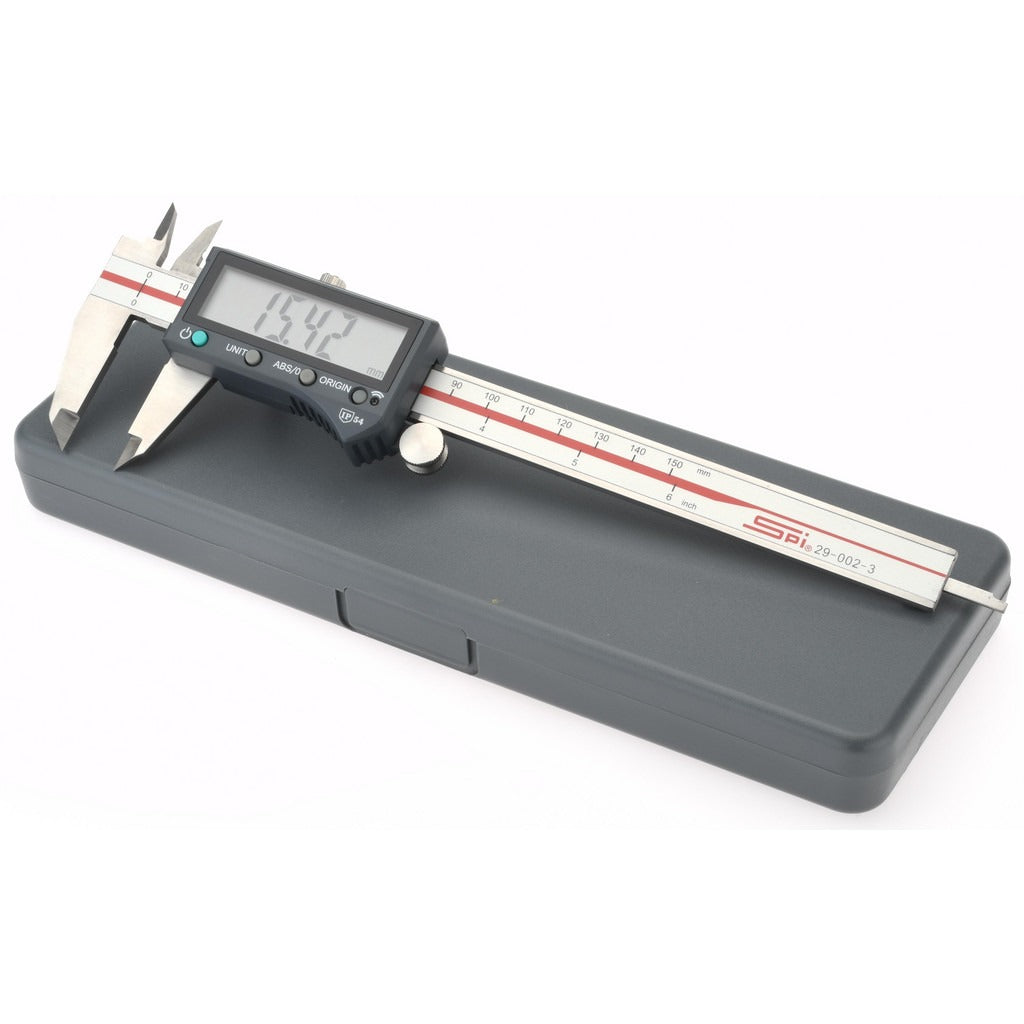 SPIROTHERM Spi 29-002-3 Electronic Caliper 0-6 in IP54 Stainless Steel