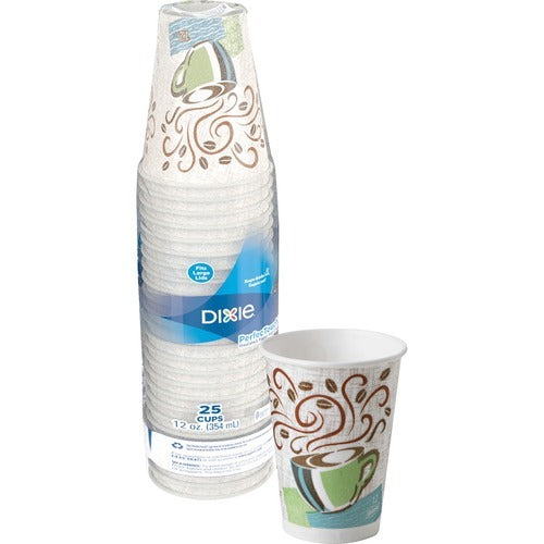 DIXIE Dixie Foods DXE5342DX Perfectouch Hot Cup 12 Oz 25 Pack