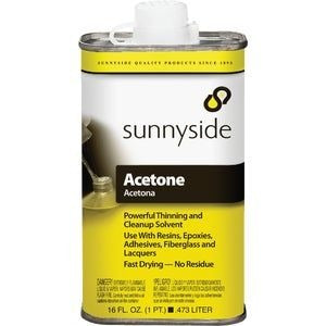 SUNNYSIDE Sunnyside 84016 Fast Evaporating Acetone (1 Pint)