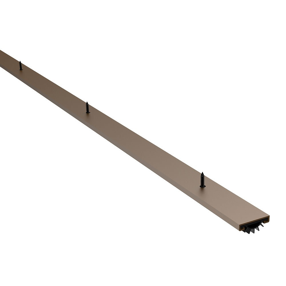 PEMKO Pemko 234DV48 Door Shoe Vinyl Dark Bronze 48 Inches