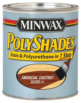 MINWAX Minwax 61475 Polyshades Gloss American Chestnut 1 Qt