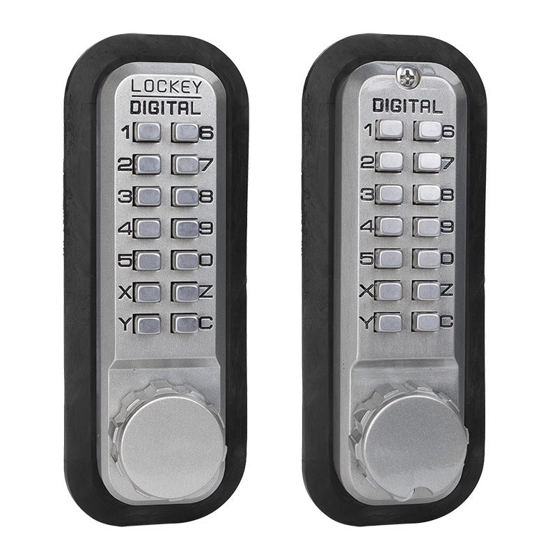 LOCKEY Lockey 2210SCMGDC Keyless Deadbolt Satin Chrome Marine Grade