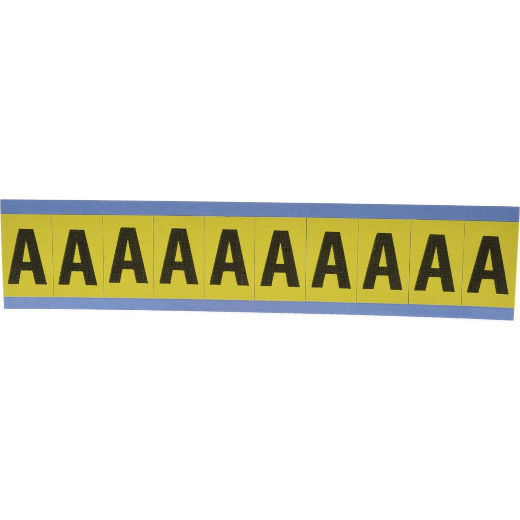 STRANCO Stranco SB4-A Letter Label a Vinyl Removable