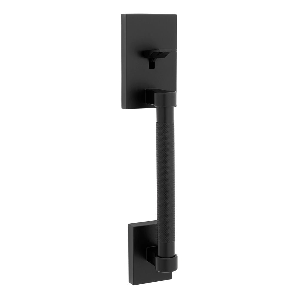KWIKSET Kwikset 814PVHLIP-514 Prava Door Handle Matte Black
