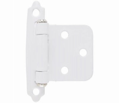 AMEROCK Amerock BPR3429W Variable Overlay Face Mount Hinge White
