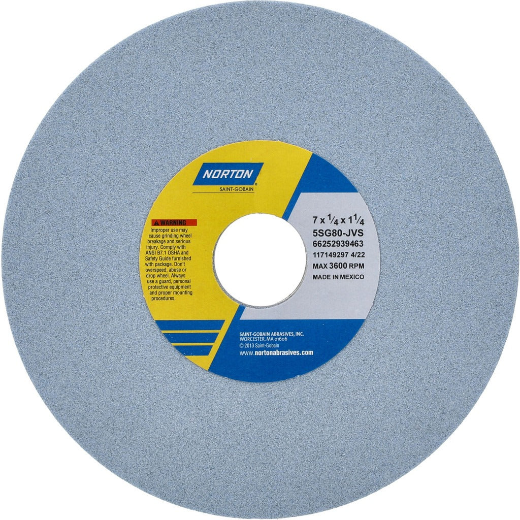 NORTON Norton 66252939463 Surface Grinding Wheel 7in 80 Grit