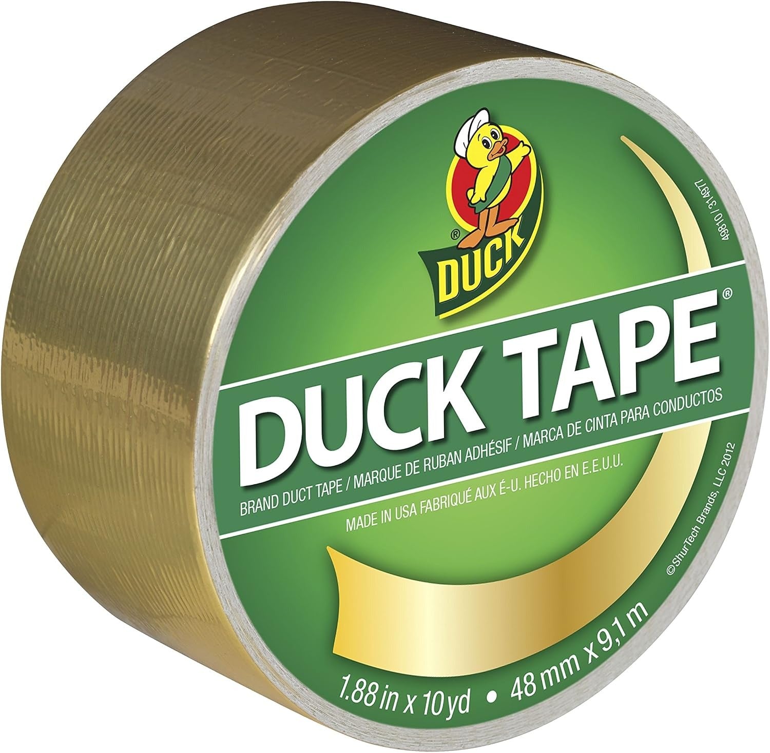DUCK Duck 280748 Duct Tape Single Roll 1.88 in x 10 yards