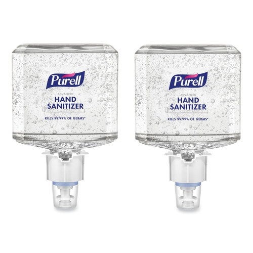 GOJO Gojo GOJ646302 Purell Advanced Hand Sanitizer Gel Refill 1.27 Quart (2/Carton)