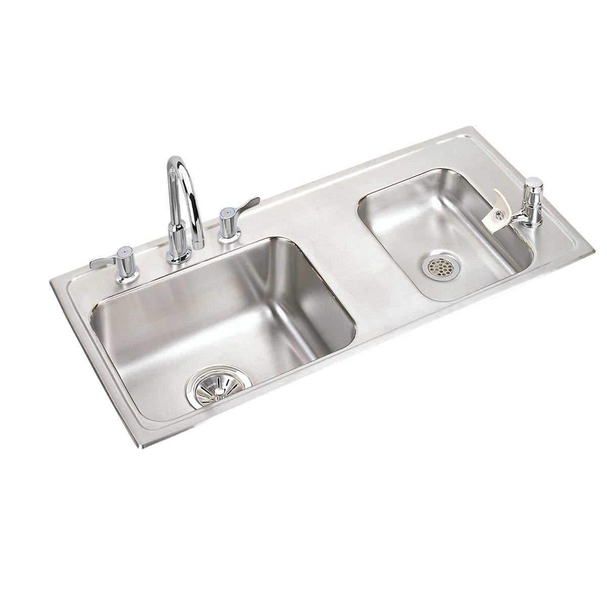 BSC PREFERRED Bsc Preferred DRKAD371755RC Ada Double Bowl Sink Kit