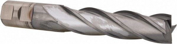 CLEVELAND CONTROLS Cleveland C32687 Square End Mill 1 in 4 Flute Cobalt Ticn
