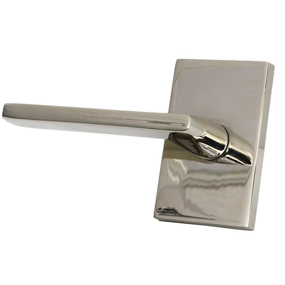 EMTEK Emtek 5112HLOUS14LH Helios Lever Passage Set Polished Nickel