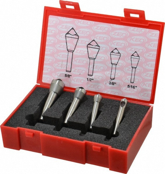 KEO Keo 919-000-250 Countersink Set 4 Pc Cobalt Steel