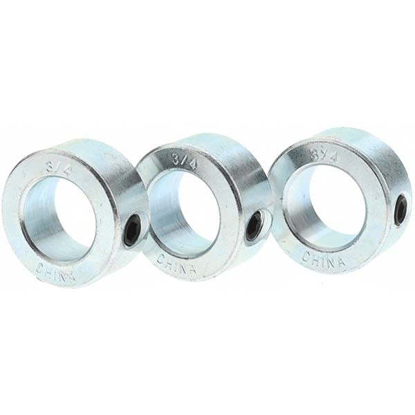 VALUE COLLECTION Value Collection 30900 Set Screw Shaft Collar Steel 3 Pack