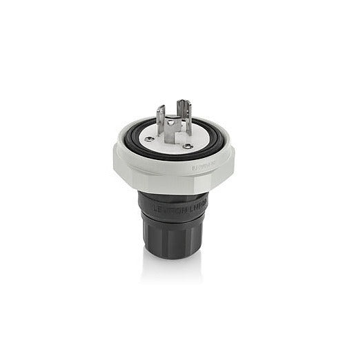 LEVITON Leviton Telcom LNR80-7E Locking Plug Nema L7-15P 15A 277V