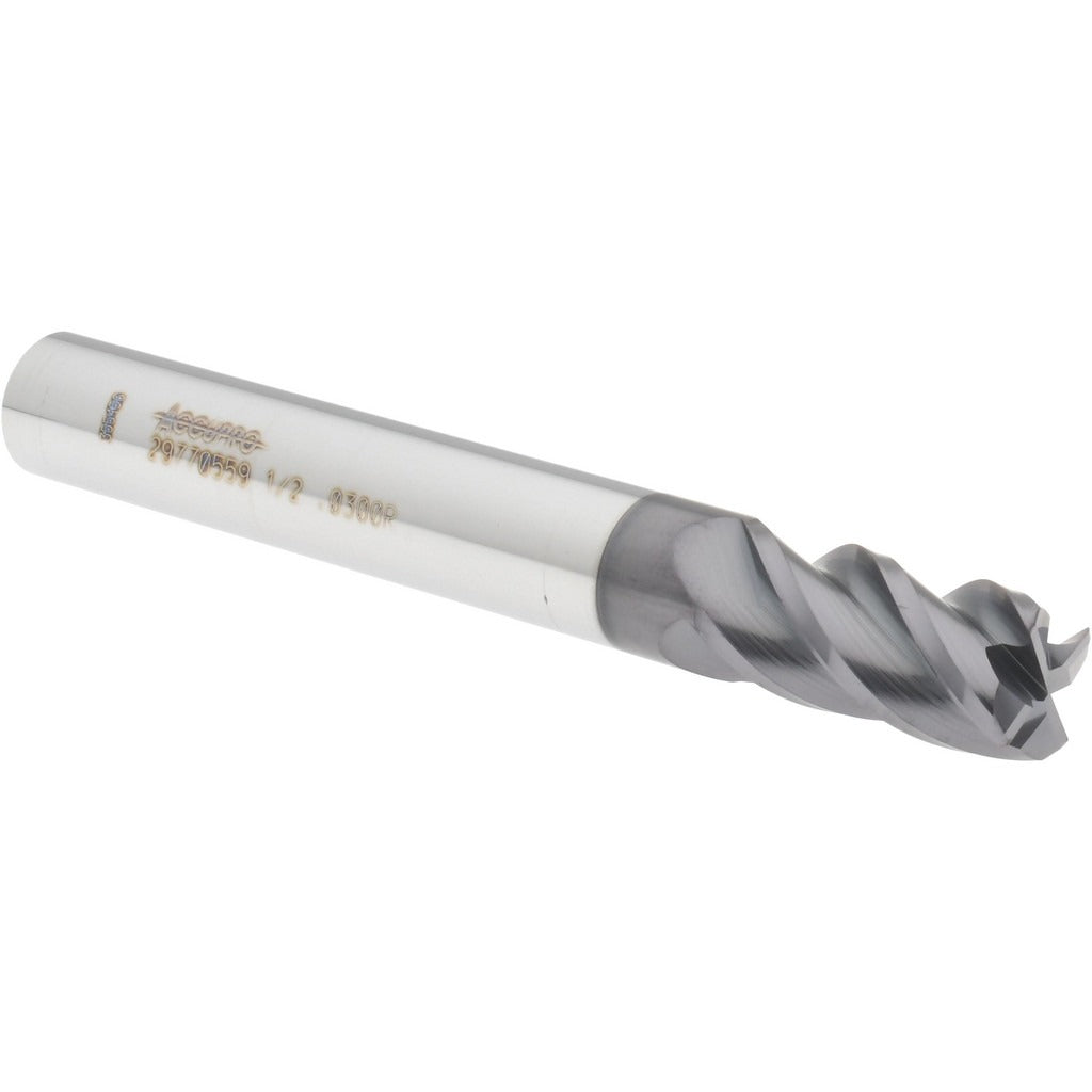 ACCUPRO Accupro 14788580 Corner Radius End Mill 1/2 in 4 Flute Carbide