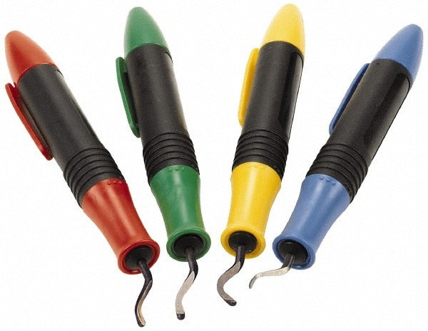 SHAVIV Shaviv 154-29144 Hand Deburring Tool Set 8 Pc Hss