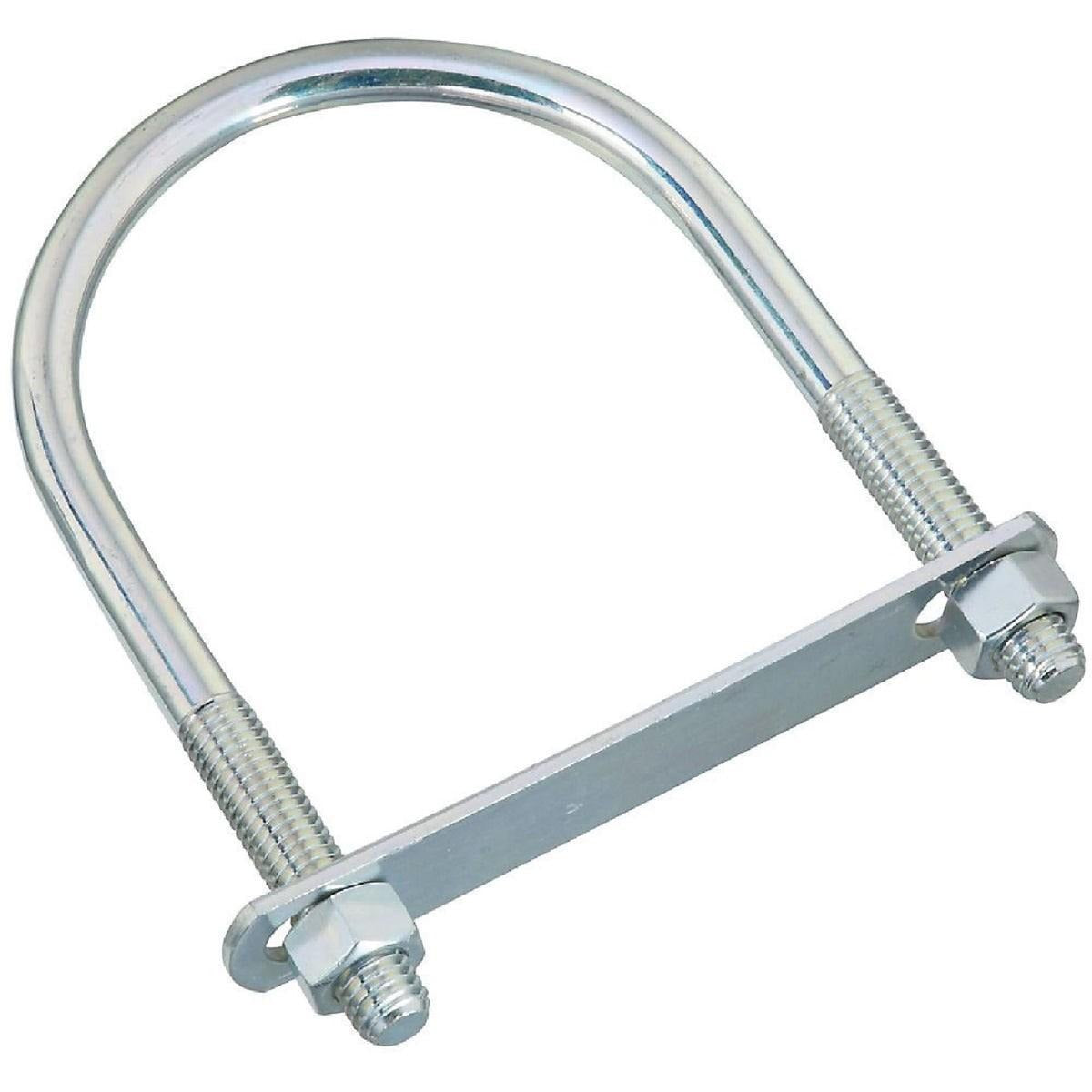 NATIONAL MARKER National N347-823 Zinc Round U Bolt 0.5x4x6.5 in