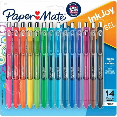 PAPER MATE Paper Mate PAP1959302 Retractable Gel Pen 14-pack