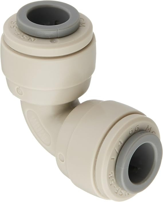 LG Lg 4932JA3009A Refrigerator Elbow Tube Union Connector (1/4 inches x 1/4 inches / Replaced by MDB61861102)