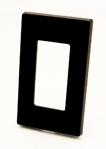 LEVITON Leviton 80301-S0 1-Gang Decora Plus Wallplate Screwless Snap-On Mount (1-Gang)