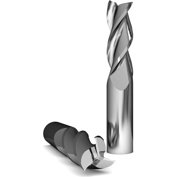 GWS Gws 125648 Square End Mill 0.5in 3 Flute Solid Carbide