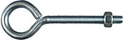 NATIONAL HARDWARE National Mfg N221-275 Eye Bolt 3/8x5 Inch 160lb Zinc 10 Pack
