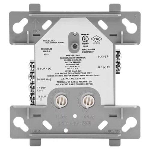 FIRE-LITE Fire-lite flt-mdf-300 Dual Addressable Monitor Module