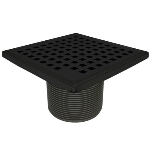 DAKOTA Dakota Plumbing Products UST-TD00MBK Square Shower Tile Drain