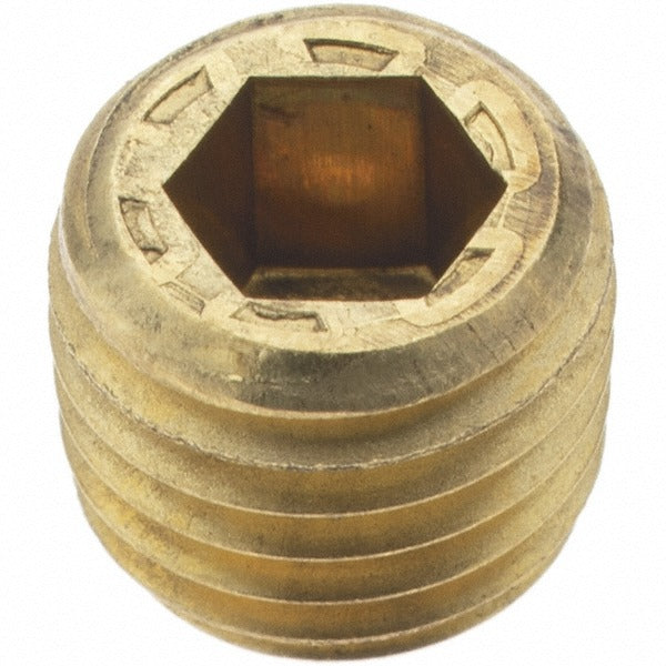HOLO-KROME Holo-krome 11100 Brass Socket Pressure Plug 1/16-27