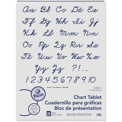 PACON Pacon PAC74510 Handwriting Tablet 24x32 in Unruled