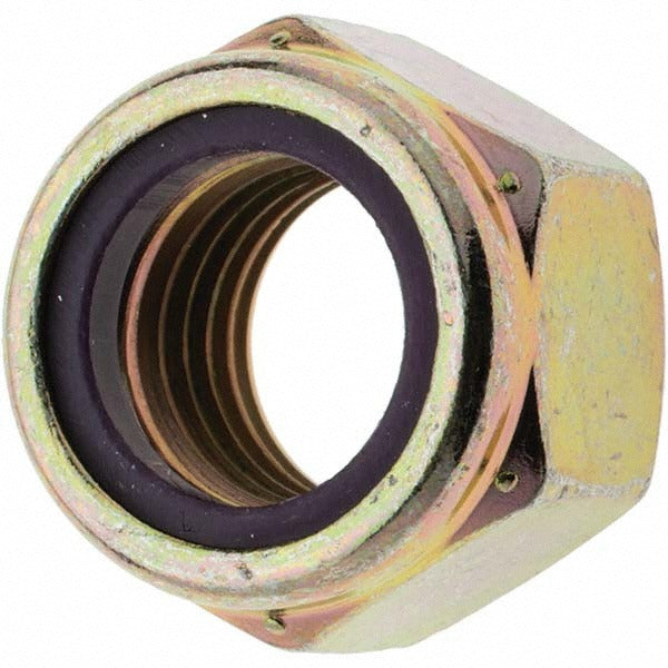 VALUE COLLECTION Value Collection 39660 Hex Lock Nut 1-8 Grade 8 Nylon Insert