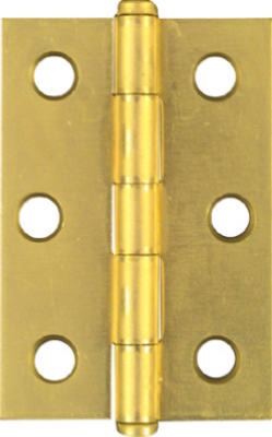 NATIONAL HARDWARE National Mfg N146-753 Brass Cabinet Hinge 2.5 in 2 Pack