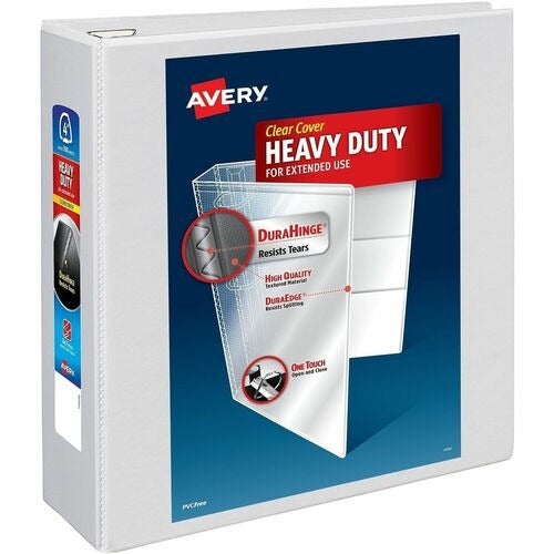 AVERY Avery AVE79104 Heavy-duty View Binder 4 Inch Ezd Ring