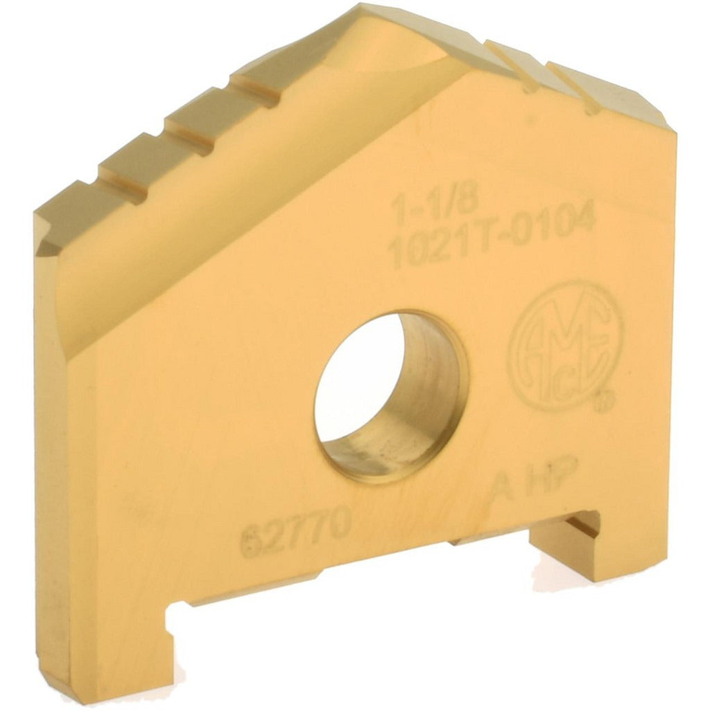 ALLIED MACHINE AND ENGINEERING Allied Machine 1021T-0104 Spade Drill Insert 1-1/8 in Hss Tin