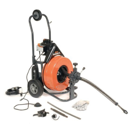 GENERAL WIRE SPRING GENERAL WIRE SPRING P-S92-C Speedrooter 92 Drain Cleaner 1/2 hp 3/4 in x 100 ft Cable