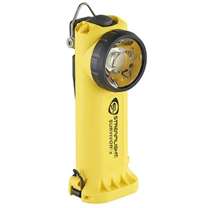 STREAMLIGHT Streamlight 90962 Survivor X Rechargeable Right Angle Light 120V/100V AC 12V DC Bank Charger 90962