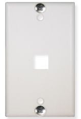 ICC Icc ic107ffwwh 1-port Flush Wall Plate White