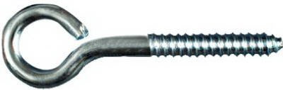 NATIONAL HARDWARE National Mfg N220-707 Lag Screw Eye 3/8x4.5in Zinc 230LB