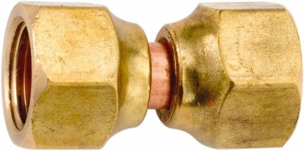 ANDERSON METALS Anderson Metals 754070-06 Brass Flare Connector 3/8 in Od
