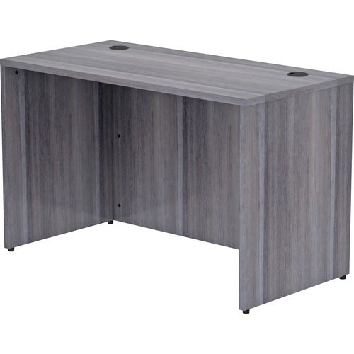 LORELL Lorell LLR69549 Office Desk Shell 48x24 Weathered Charcoal
