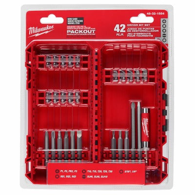 MILWAUKEE Milwaukee 48-32-1554 Driver Bit Set 42-piece
