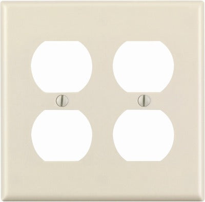 LEVITON Leviton Mfg Co 000-78016-000 4-outlet Wall Plate 25 Pack