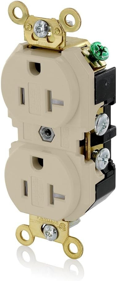 LEVITON Leviton 5362-SGI Industrial Grade Tamper-Resistant Duplex Receptacle 20 Amp 125 Volt (Duplex)