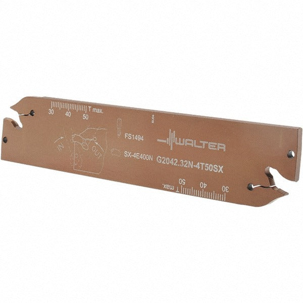 WALTER Walter 6424620 Indexable Cutoff Blade Double End Neutral