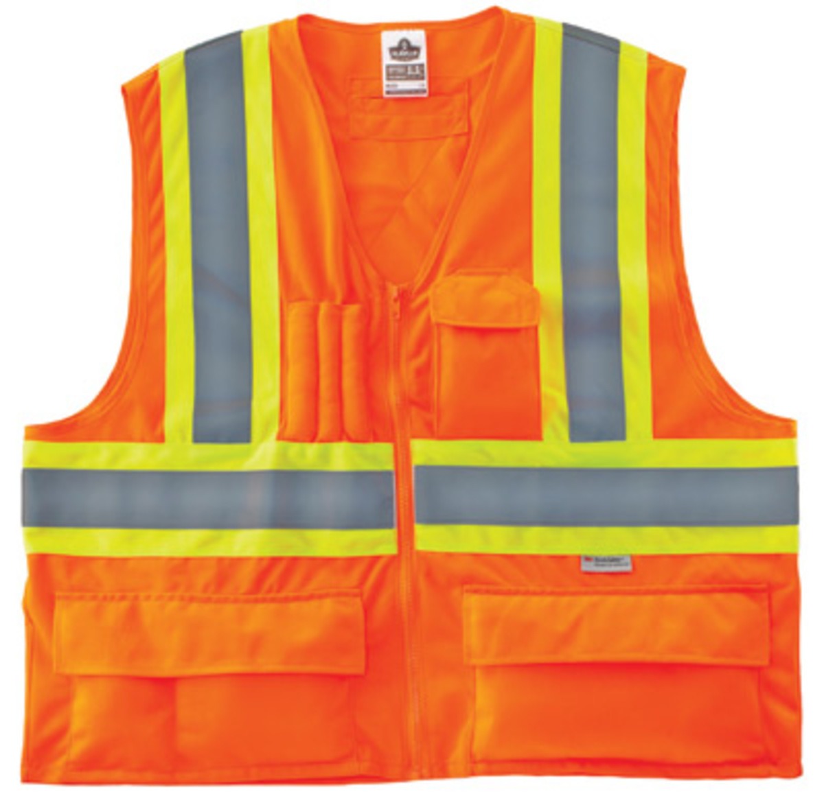 ERGODYNE Ergodyne 26185 GloWear 8235ZX Polyester Vest (Large/X-Large) E5726185