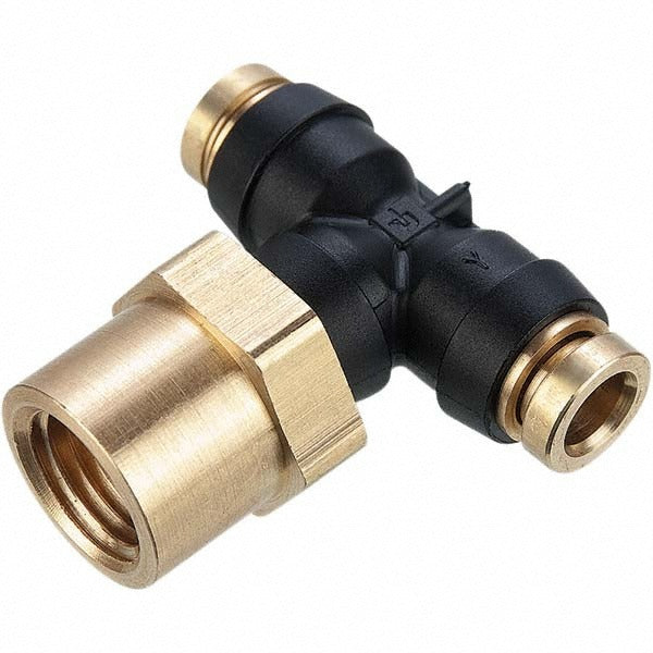 PARKER Parker 377PTCR-4-4 Female Branch Tee Swivel Fitting
