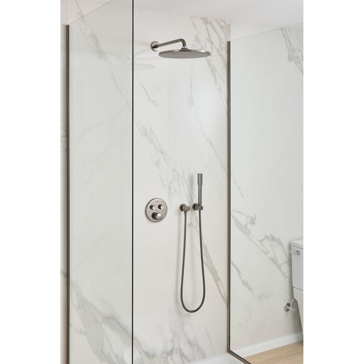 GROHE Grohe 24151003 Atrio New Dual-Function Thermostatic Trim (Trim Kit)
